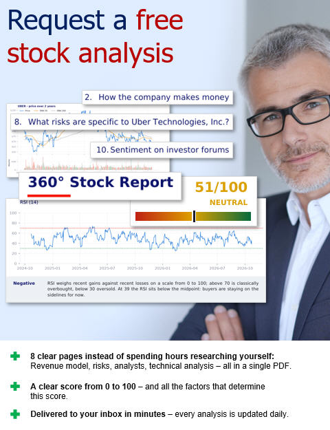 List of selected stocks and ETFs