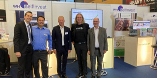 WH SelfInvest on the World of Trading fair in Frankfurt.