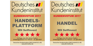 Bester Broker WH SelfInvest: guten Erfahrungen.