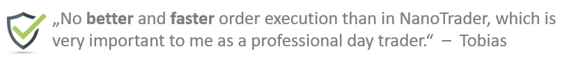 Broker with best order execution?